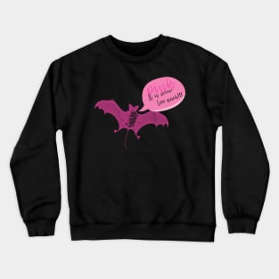 Pink Bat Crewneck Sweatshirt